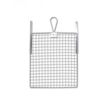 Polished galvanised metal paint grid with handle 22x30cm N714478COL994