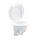 Contenitore bianco per doccetta Ø70/98mm con coperchio stagno N42737302441