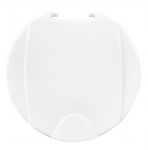 White shower head housing Ø70/98mm with watertight cover N42737302441