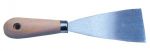 Steel spatula w/wood handle - L.4cm #N714488COL965
