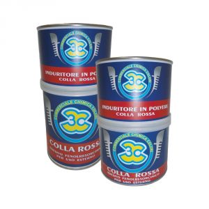 3C Marine Red Glue Resin and Hardener 5kg 470COL569