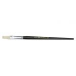 Belle Arti S.577 Number 2 flat brush in pure bristle and wooden handle N714470COL915