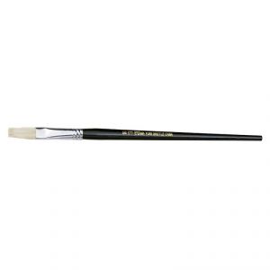 Belle Arti S.577 Number 2 flat brush in pure bristle and wooden handle N714470COL915