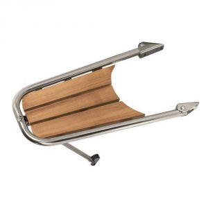 Delfiniera R.Marine 65 Tubi e Attacchi in Acciaio inox Piano Teak #MT1155006