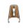 Delfiniera R.Marine 75 Roller Tubi e Attacchi in Acciaio inox Piano Teak #MT1155008