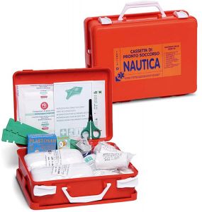 Cassetta pronto soccorso Nautikit 2012 250x190xh90mm #N90056004788