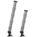 Riflettore radar tubolare 5x57cm 2.5 Miglia con base per barche a motore N91255703201
