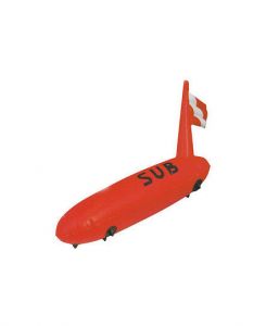 Long Diving Inflatable Buoy ø 280mm length 880mm #MT3821139