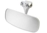 White lacquered alloy panoramic dashboard or windshield rear-view mirror 260 x 100mm #MT3016006