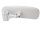 White lacquered alloy panoramic dashboard or windshield rear-view mirror 260 x 100mm #MT3016006