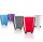 6pcs Tiburón Tumbler Glasses 85x103mm Blue MT5802056