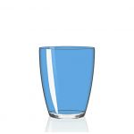 Confezione 6pz Bicchieri Tiburón Tumbler in Vetro ø 85 x H103mm Blu #MT5802056