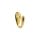 Brass single wardrobe hook Gold Colour 15x40mm #MT0335601