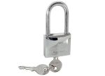Stainless Steel long shackle padlock 40x33x22.6x6.4x38mm #MT0344444