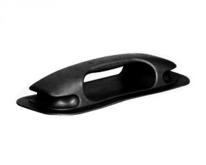 Black Rubber handle for inflatable boats 240x105mm #MT2915102
