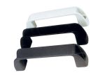 Hard PVC short door handle L.140mm H.40mm Black #MT0340711