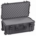 Waterproof Trolley Case Cubed Foam 520STR Black for Electronic Devices #66020018