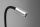 Quick AUDREY 1.5W 10-30V IP40 Satin Aluminum Reading Light with Switch #Q25400016