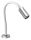 Quick AUDREY 1.5W 10-30V IP40 Satin Aluminum Reading Light with Switch #Q25400016