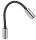 Quick AUDREY WALL 1.5W 10-30V Chrome Aluminum Reading Light with Switch #Q25400018