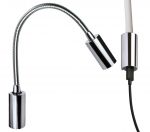 Quick AUDREY WALL USB NS 1.5W 10-30V Polished Aluminum Reading Light #Q25400024