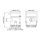 Marco UP1500 Elettropompa ad immersione 24V 5A Portata 95l/min MC16014013