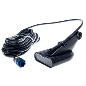 Lowrance Trasuttore poppa 50/200 455/800 kHz connettore blu 7 PIN 000-10977-001 #62520117