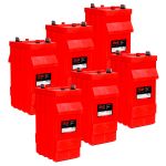 Rolls SERIES 5000 Battery Bank - 24 VOLT 45,70 KWh C100 #200ROLLS4KS25P-24V