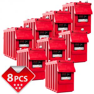 Rolls Battery Bank 48V 36.96kWh #200ROLLS6CS17P