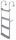 Folding ladder 5 Steps 1300x290mm #FNIP55696