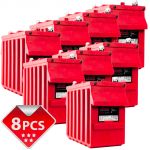 Rolls Battery Bank 48V 46.22kWh 5000 SERIES #200ROLLS6CS21P