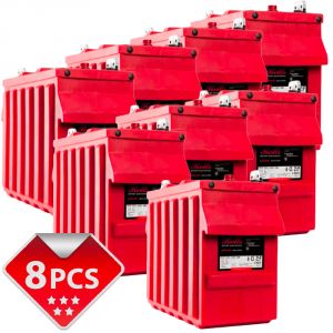 Rolls SERIE 5000 Banco Batterie 48V 55,49kWh #200ROLLS6CS25P