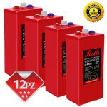 Rolls OpzV GEL Banco Batterie 24 Volt 23.28 kWh C100 #200ROLLSS2825GEL-24V