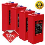 Rolls OpzV GEL Battery Bank 24 Volt 23.28 kWh C100 #200ROLLSS2825GEL-24V