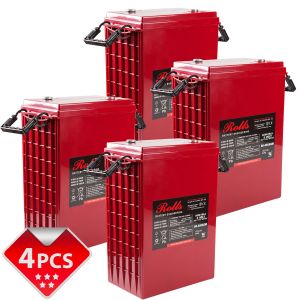 Rolls AGM Deep Cycle Batteries 24 Volt 11,04 kWh C100 #200ROLLSS6460-24V