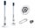 Scout KS-10 Antenna removibile VHF in Vetroresina h22cm Base Ø6cm #66501067