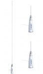 Scout KS-23A Antenna flessibile VHF Inox 3dB h90cm Cavo RG-58 5m #66501069