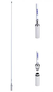 Scout KS-50 Antenna Removibile VHF in VTR 3dB h150cm con Attacco Fast Fit #66501070