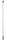 Scout PA-12 Palo Prolunga 100cm VTR per antenne con attacco 1”x14 66501079