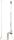 Scout KM-3 Antenna VHF in vetroresina 90cm 3dB 156-162 MHz con Staffa Inox #66502505