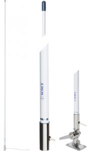 Scout KS-42 Antenna VHF in VTR 240cm 3dB con cavo 5m RG-58 CU MIL 66502509