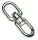 Girella in acciaio inox doppio occhio 6mm #N12401802681