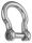 Bow shackle AISI 316 6 mm  #N61641100420