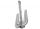 Ancora Hall 8kg in acciaio zincato OS0114208