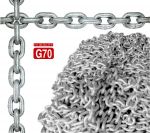 Hot-galvanized calibrated chain 70 10mm x 50 m  #OS0137010-050