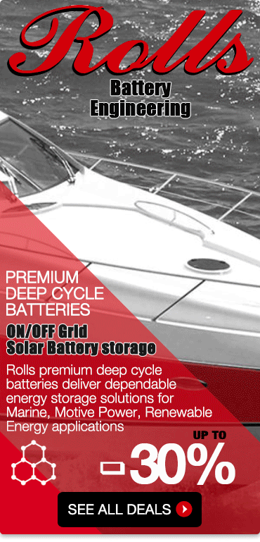 Rolls premium deep cycle batteries