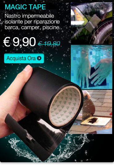 Nastro Impermeabile Isolante per Riparazioni Magic Tape