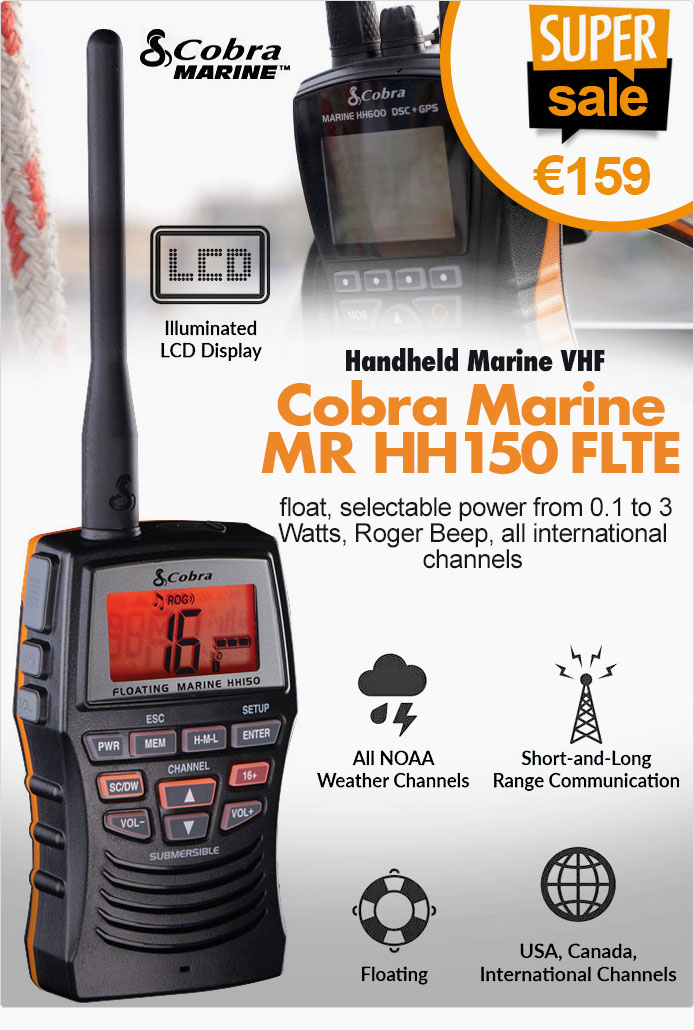 EPIRB VHF Fixed portable marine transceiver