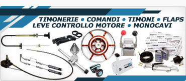 Timonerie Comandi Timoni Flaps Accessori per eliche di manovra