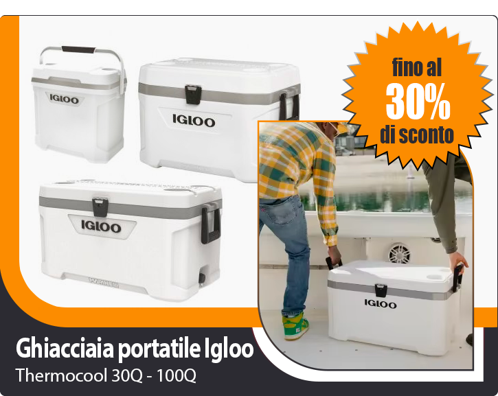 Ghiacciaia portatile Igloo marine